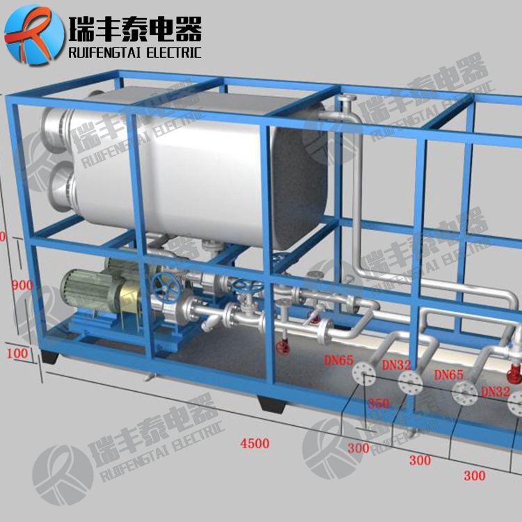 瑞丰泰卧式电导热油炉蒸馏器导热油炉电加热导热油炉