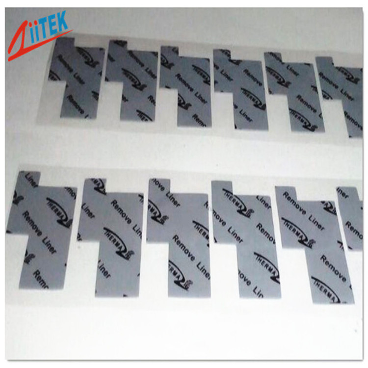 5W灰色导热片LED导热硅胶绝缘片-可冲型任意规格高导热效率耐高温