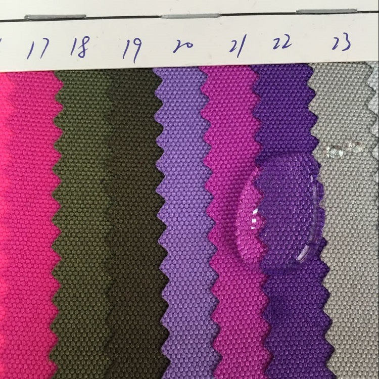 900D可提拉PVC箱包牛津布帐篷面料背包腰包布料宠物垫扎染工艺