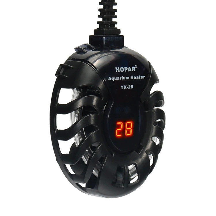 Haiba небольшой аквариум мини цифровой дисплей кварцевый нагревательный стержень внешний контроль температуры кварцевый резервуар для черепахи нагреватель постоянная температура нагрева