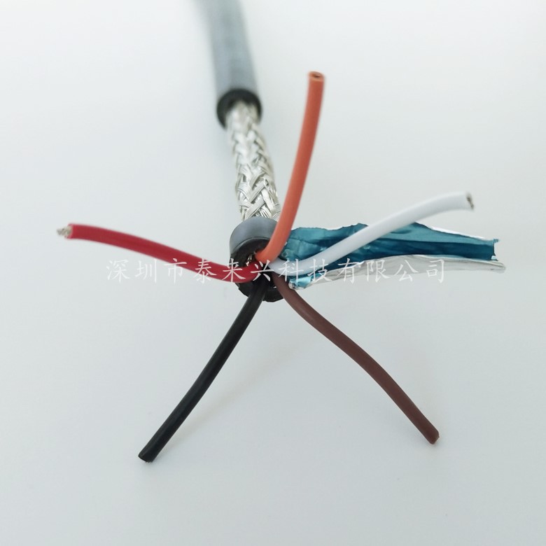 厂家供应 美标线护套线 2464 屏蔽电缆线 5*24AWG