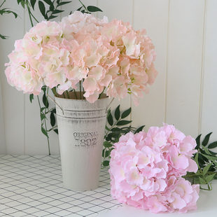 5 bundles of Mallorca hydrangea artificial flowers wedding props wall decoration fake flowers multi-color wholesale multi-color optional