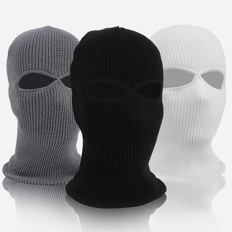 Cycling Mask Cold-proof Warm Headgear Outdoor Fleece Wool Hat Winter Sports Headgear Ski Amazon