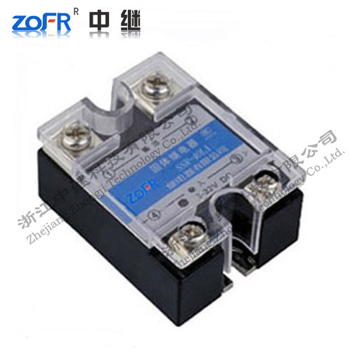 厂家直供SSR-1A48单相固态继电器直流控交流电子元器件调压散热器