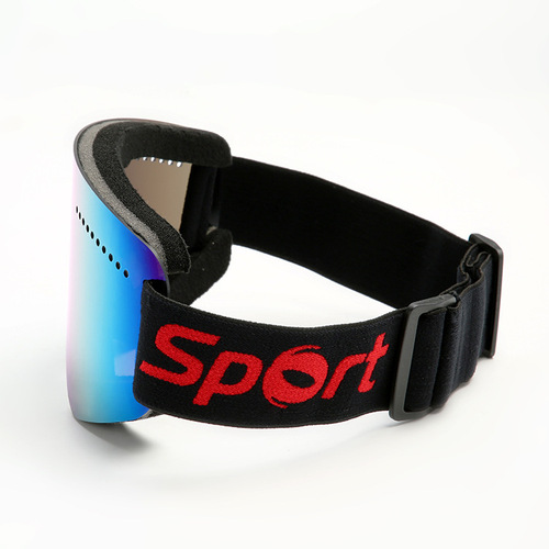 Ski goggles anti-fog and anti-dust, unisex mountain snow sports protective goggles, motor cross/HX04 cylindrical