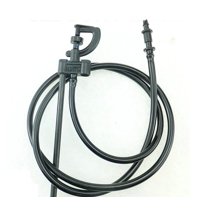 厂家供应G形直立微喷头旋转地插微喷头 灌溉塑料喷头套装