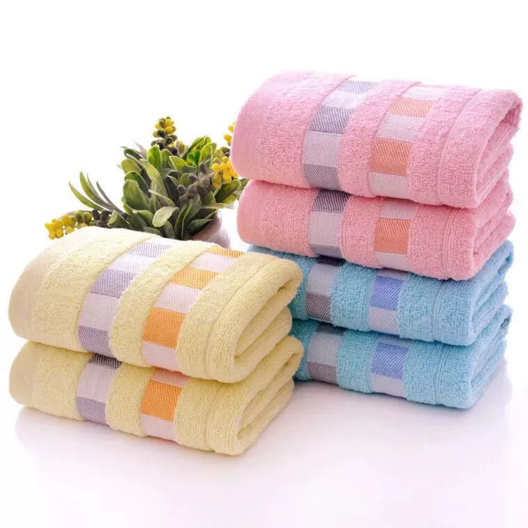 高阳纯棉素色毛巾礼品毛巾洗脸巾柔软