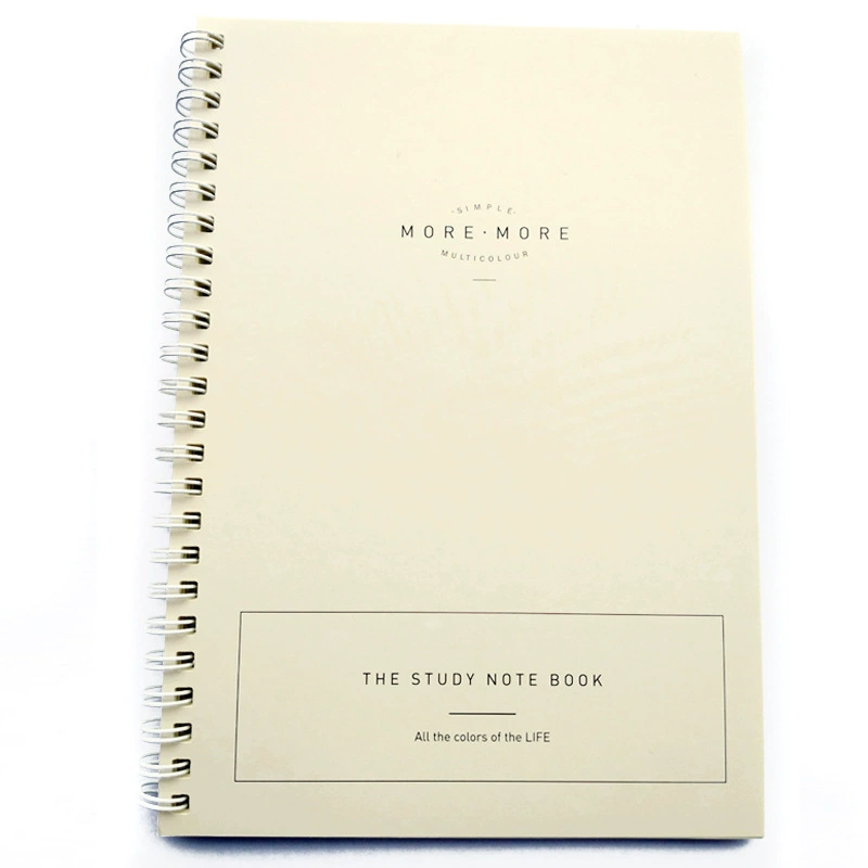 Spiral Notebook (Deli) A5, 60 pages, coil-bound student notepad, random cover color