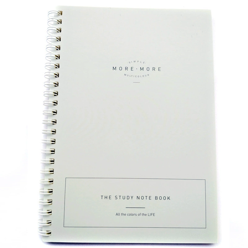 Spiral Notebook (Deli) A5, 60 pages, coil-bound student notepad, random cover color