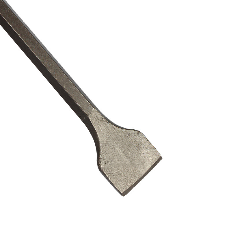 Wire steel electric hammer electric pick slotted chisel square four pits widened hexagonal widened U-shaped with hook Wall electric shovel head drill bit