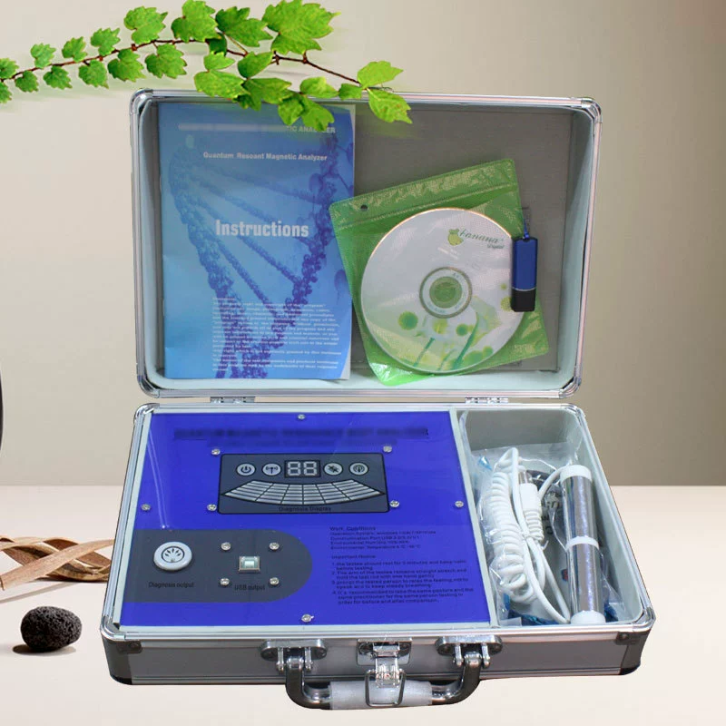 Квантовый резонансный магнитно-анализатор здоровья, средний синий, 2025