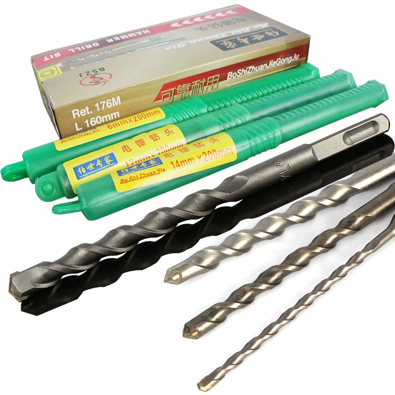 Электрический Перфоратор с квадратным хвостовиком Сопло ударной дрели с квадратным хвостовиком подходит для сверления кирпичной стены через стену, электрический перфоратор 150-650