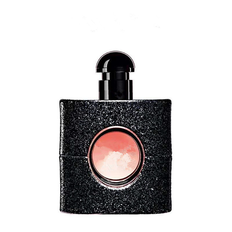 供应经典款香水瓶100ml扁瓶按压式喷雾玻璃瓶带盖子密封