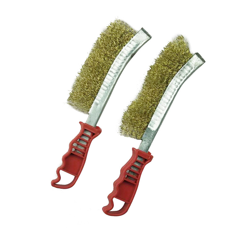 Fábrica al por mayor cuchillo de alambre de acero cepillo de limpieza y limpieza de juguetes máquina de eliminación de óxido de acero pulido cepillo de alambre de acero cepillo de cuchillo de alambre de acero