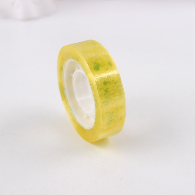 Ramo cinta transparente cinta pequeña cinta de papel verde traceless bolsa adhesiva flor vendaje flor tienda accesorios flor material de embalaje