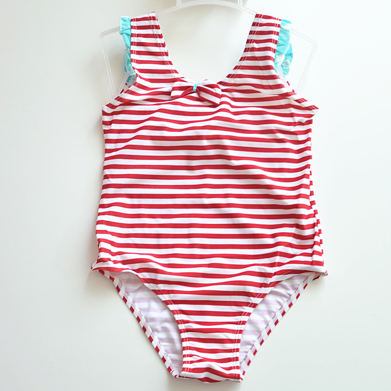 Red striped jumpsuit
