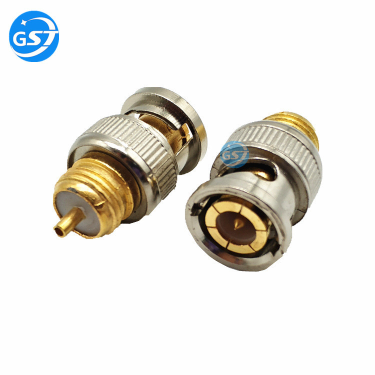 批发监控配件BNC注塑头镀金芯BNC连接器BNC公头