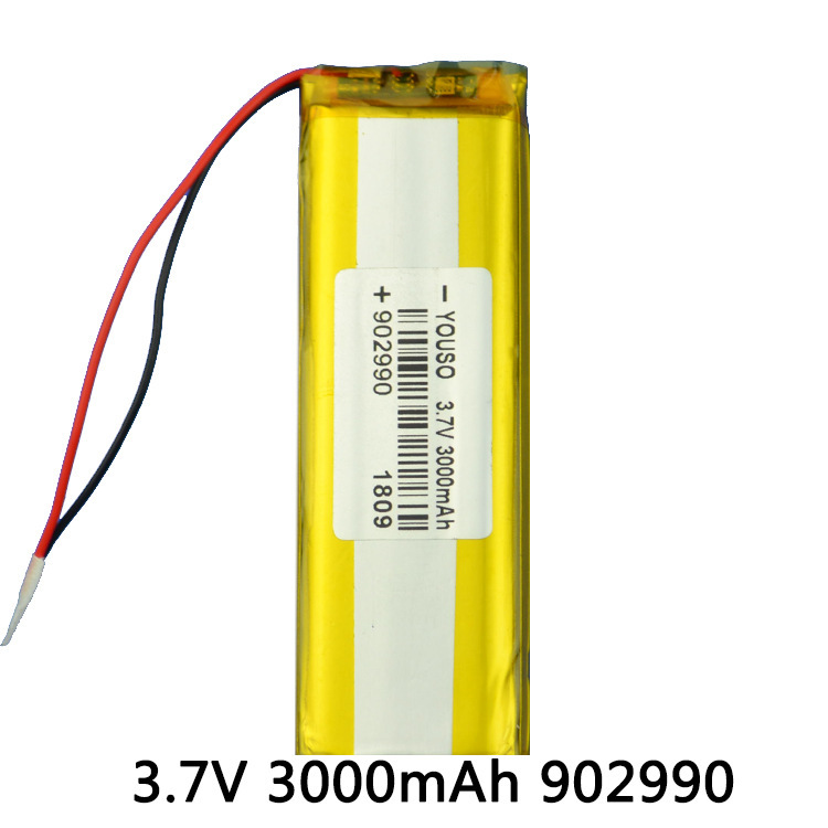 3.7V3000Mah Polymer Lithium Battery 902990/903090 Jbl Speaker Air Purifier Lithium Battery