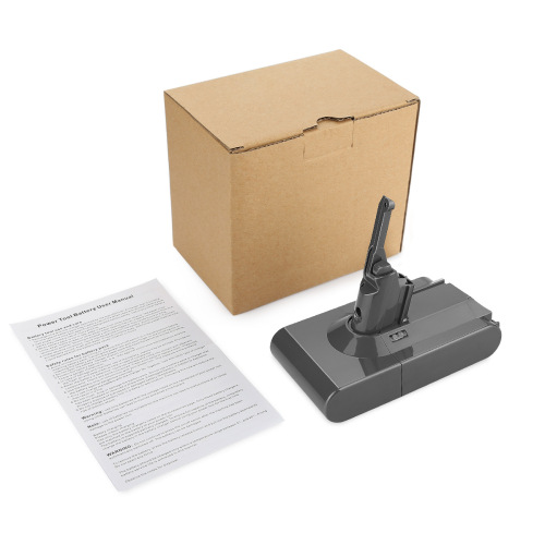 Suitable for Dyson V8 3000mah 21.6V handheld vacuum cleaner accessories SV10 power lithium battery pack
