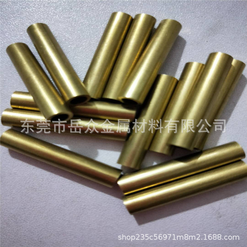 铜管 H62 H65黄铜管 毛细精密铜管 切割加工 外径2 3 4 6 8 10mm