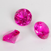 Acrylic diamond nail decoration, accessory, crystal, 40mm, with gem, wholesale