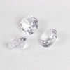 Acrylic diamond nail decoration, accessory, crystal, 40mm, with gem, wholesale