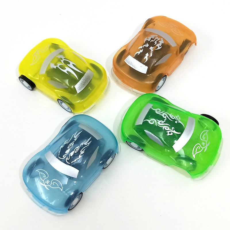 Детский мультфильм тяните назад прозрачный автомобиль мини-конфеты маленькая игрушка детский сад небольшой подарок трансграничные прямые поставки с фабрики