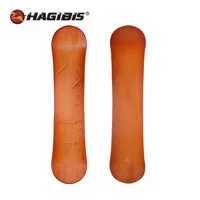 HAGIBIS Оснастка из массивной древесины шпон подросток взрослый шпон на открытом воздухе сноуборд шпон бук фристайл 120CM