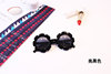 Children's glasses girl's, fashionable sunglasses, 1-3-4 years, flowered, Korean style