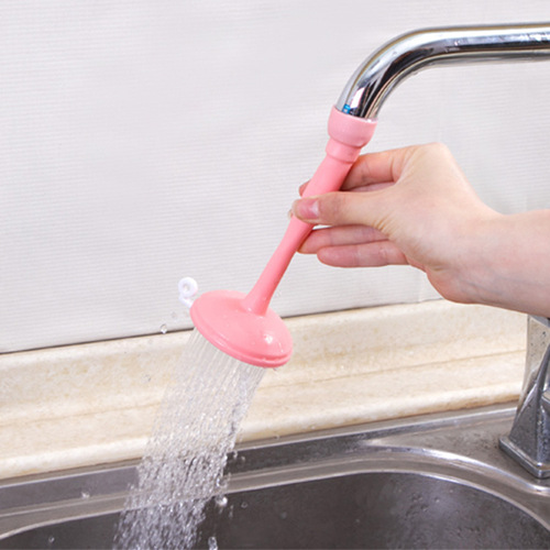 Shower head water-saving device with rotating anti-splashing tap for bathroom, water-saving faucet extension