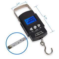Factory with tape measure, portable electronic scale, convenient express fishing scale, cross-border good goods spk En