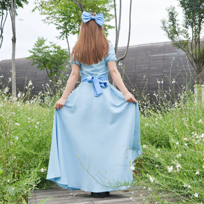 Peter Pan Peter Pan Wendy long skirt Rachel cos server 2D animation cosplay