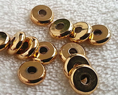 Glossy beads