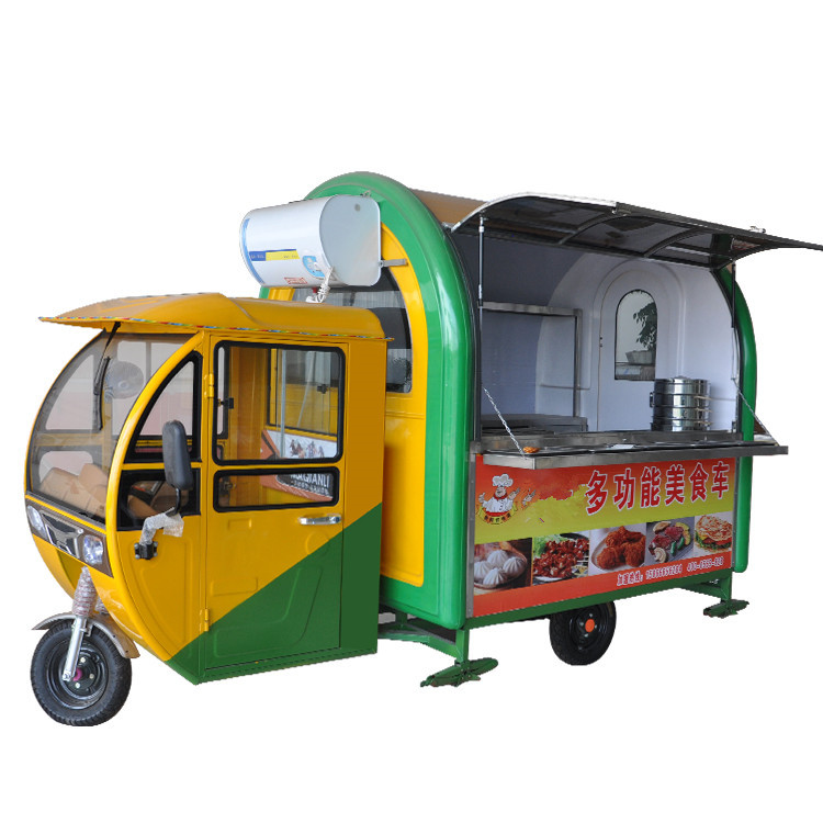 专业制作电动四轮美食房车、多功能小吃车房车、移动快餐车
