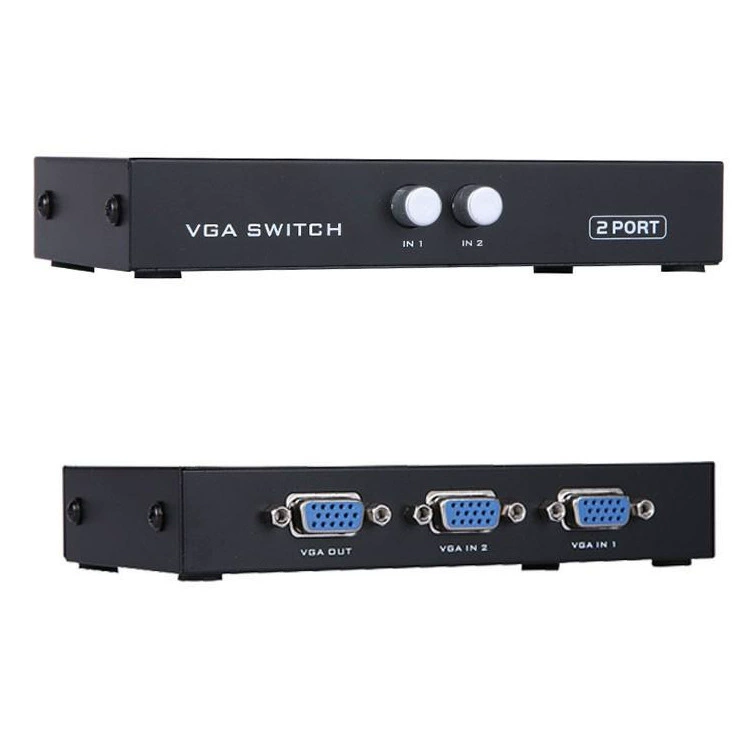 MT-15-2ch Matto Morning Torque VGA Switch Full Point Acupuncture Supporting Wide-screen 2 VGA Switch