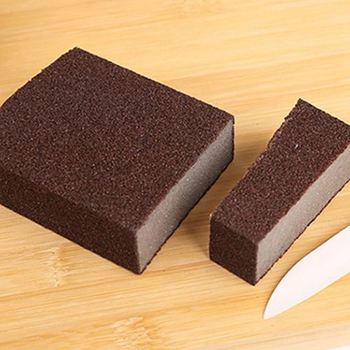 Emery sponge wipe non-stick oil kitchen cleaning supplies dish towel non-stick oil drop shipping