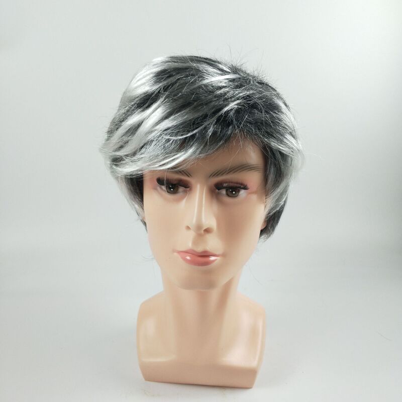 Festival Movie Grandpa Wig Stage Performance Ball Dress Up Grandpa Grandma Movie Wig Props
