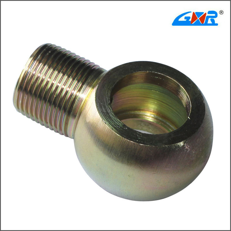 厂家供应扩口式液压接头钢材质金属镀镍转接管接头现货厂家供应