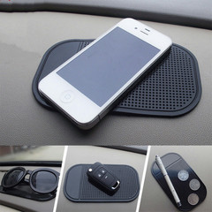 Car anti-slip mat silicone mat air freshener seat mat phone miscellaneous mat high-temperature resistant strong adhesive decorative mat