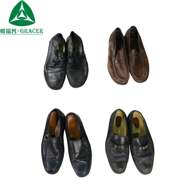 格瑞哲旧男鞋秋季商务休闲皮鞋男真皮软皮透气减震中年爸爸鞋子