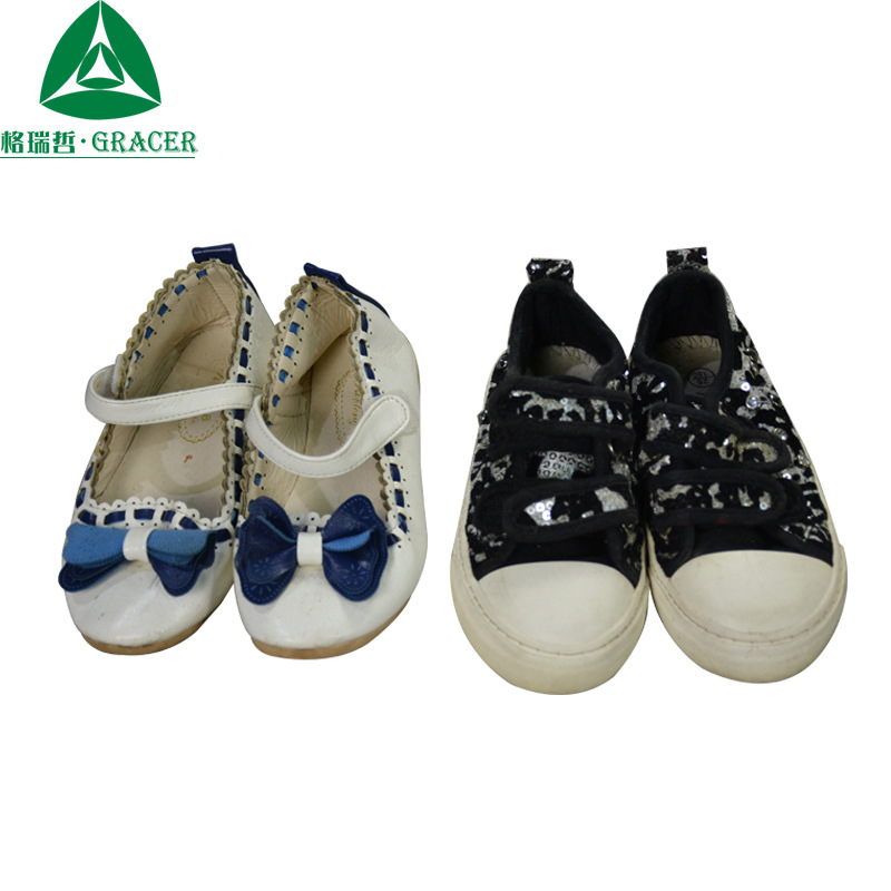 广州旧鞋工厂直销8岁以下中小童甜美公主鞋舞台表演跳舞跨境货源