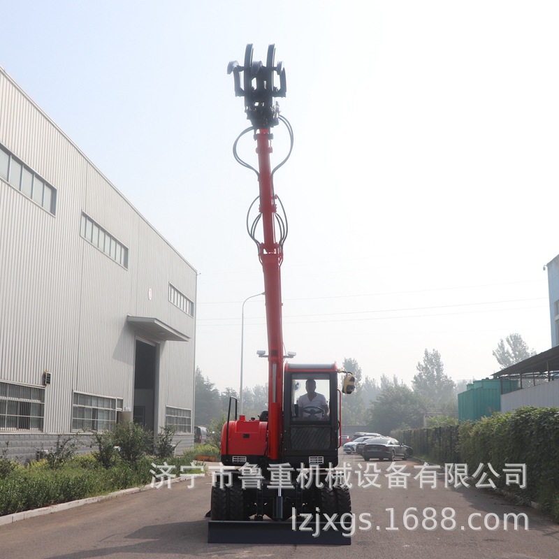 轮式抓木机95型号动力强劲用于 装卸货物 抓木头