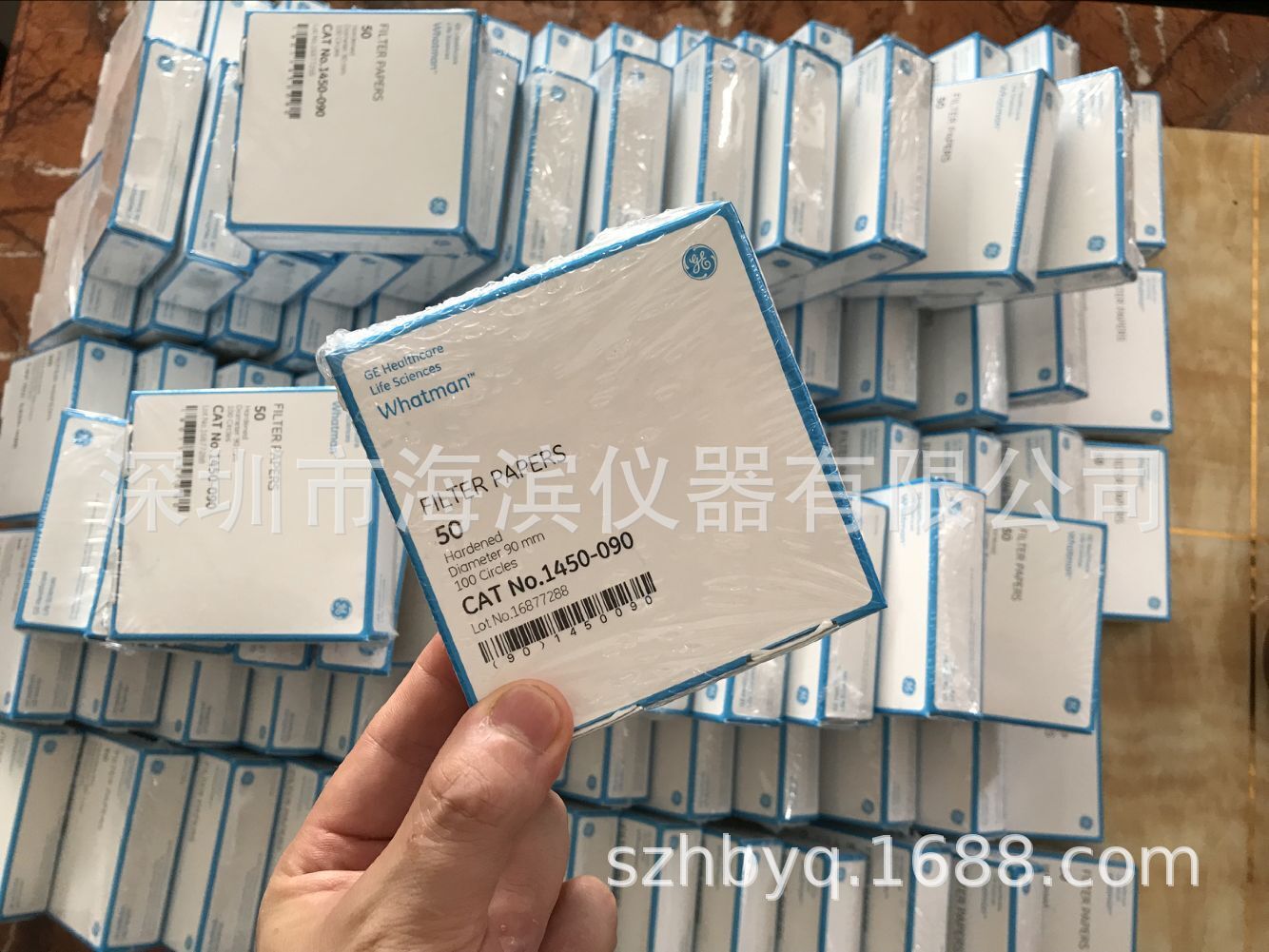 whatman grade43定量滤纸1443-090 90MM 16UM定量过滤纸