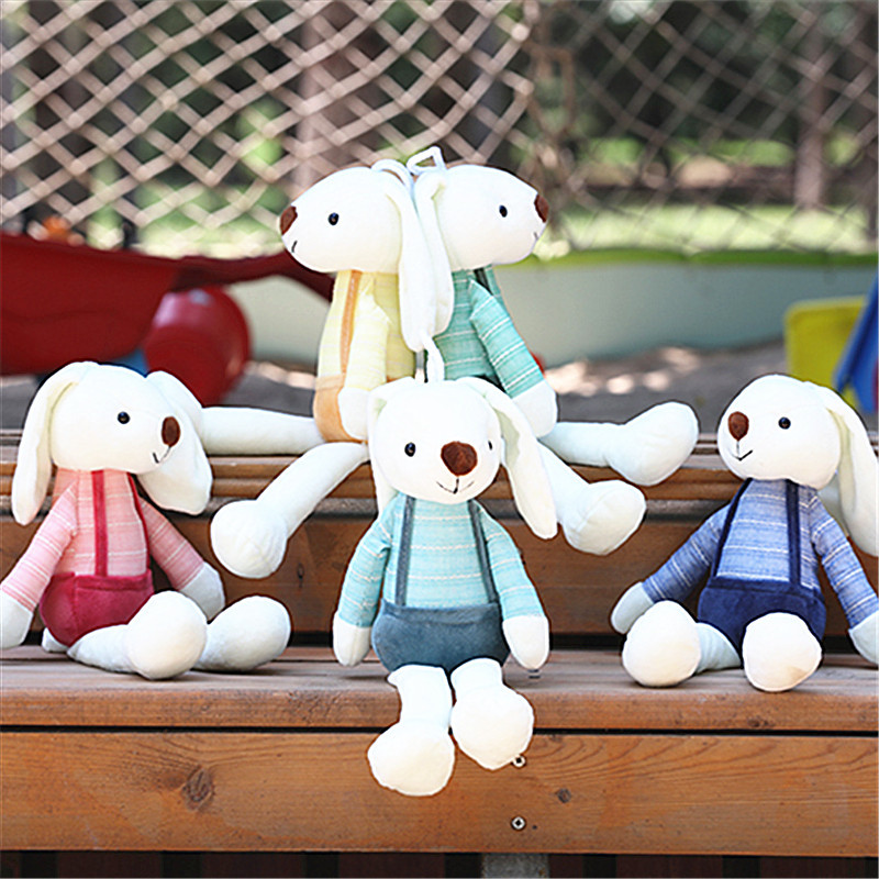 Adorable Peluche de Conejito con Correa, Regalo de Cumpleaños para el Día del Niño, Fabricante de Peluches, Súper Adorable