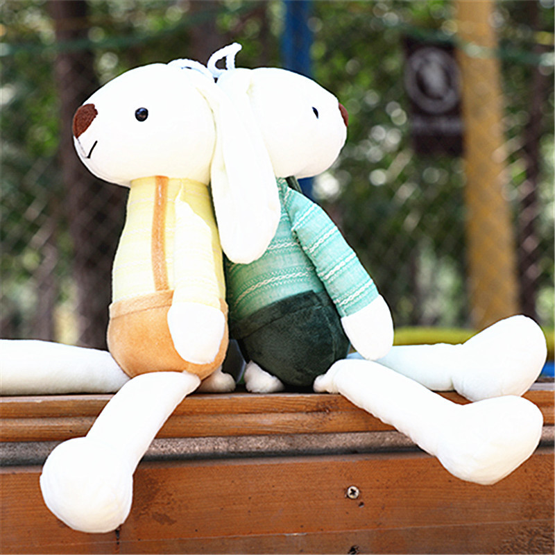 Adorable Peluche de Conejito con Correa, Regalo de Cumpleaños para el Día del Niño, Fabricante de Peluches, Súper Adorable