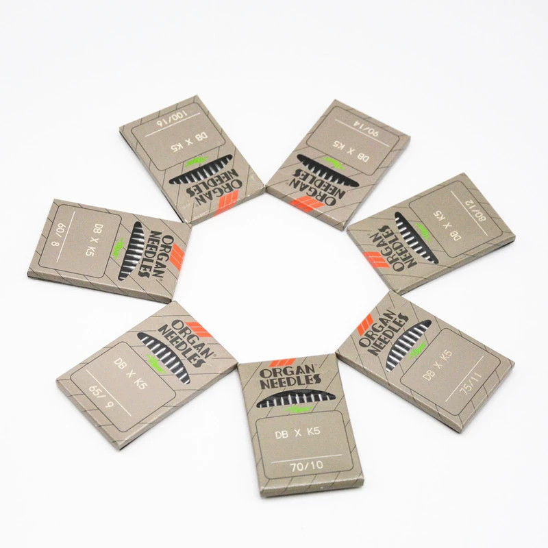 Компьютерная вышивка машины аксессуары Японская игла машины впускного органа DB * K5 вышивальная машина игла Игла машины органа вышивальная игла