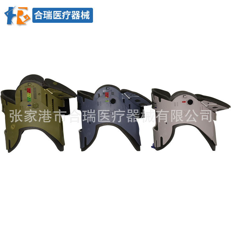 厂家供应成人款军绿色颈托  医用外固定支具 颈部支撑
