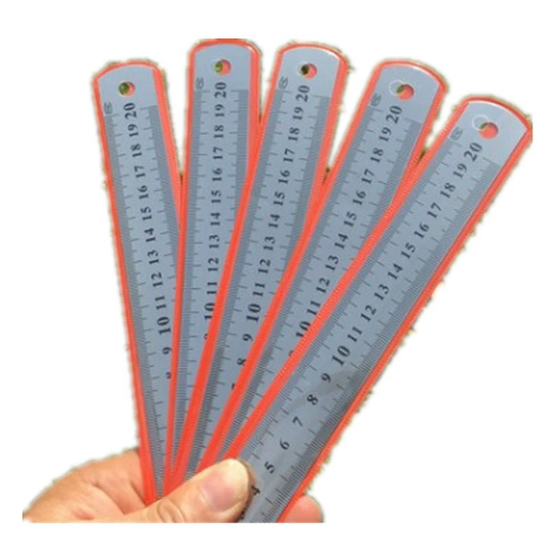 Ruler stainless steel, direct factory sales, 20cm, wholesale, 200mm