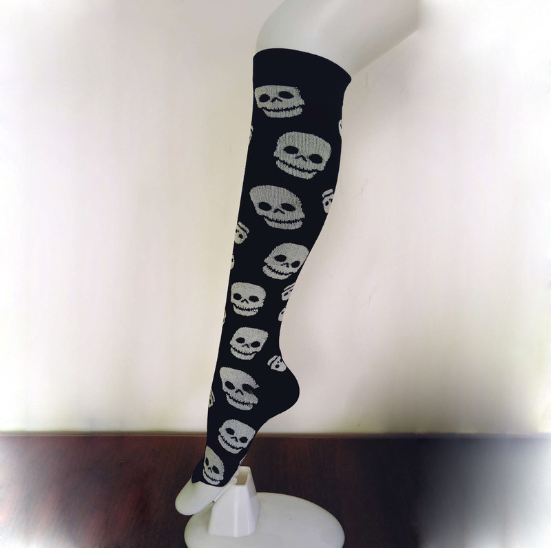 In stock and fast delivery foreign trade Yama new Qu Zhang compression socks nurse socks color stockings