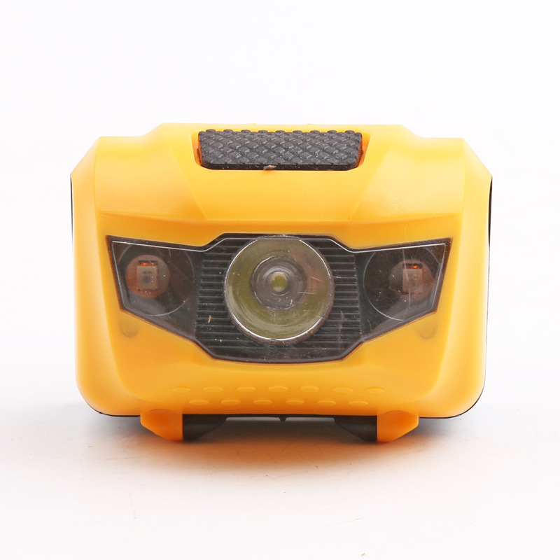 Strong light charge Wave Induction Headlight Dry cell Headlight charge Fishing Lights outdoors LED Headlight Waterproof